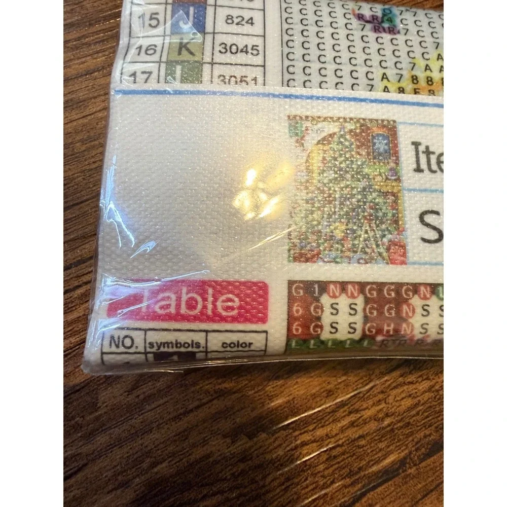 Christmas Tree Diamond Painting Kit DIY 5D Mosaic Holiday‎ Decor 30x40cm Q4354